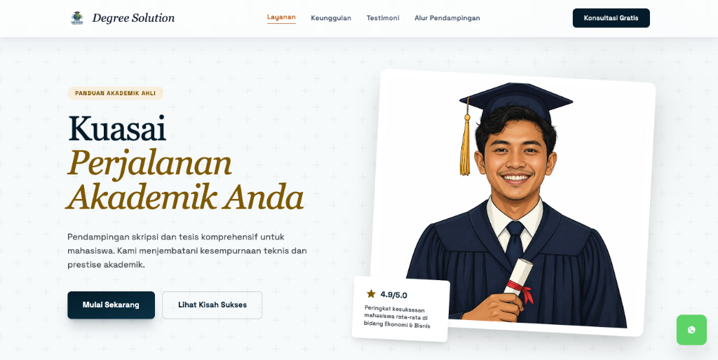 Web Profile Degree Solution